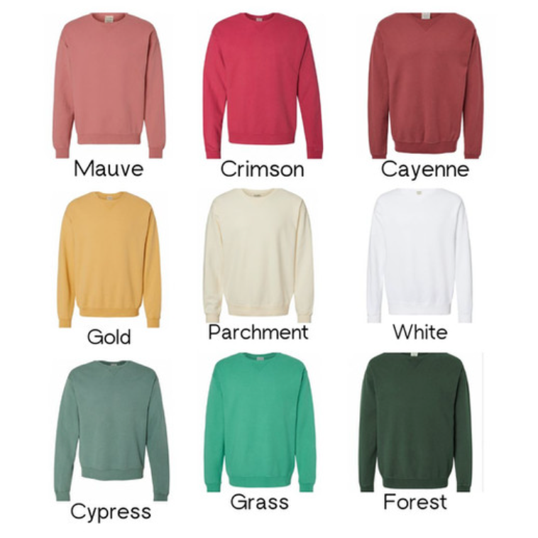 Embroidered Comfort Sweatshirt