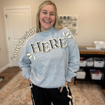 CUSTOMIZABLE Gray Mocknecks